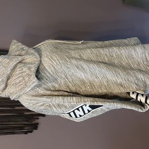 PINK Spacedye logo Hoodie M